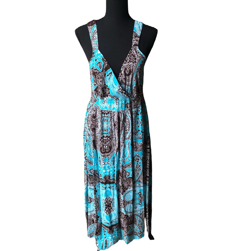 Sleeveless Maxi Boho Dress